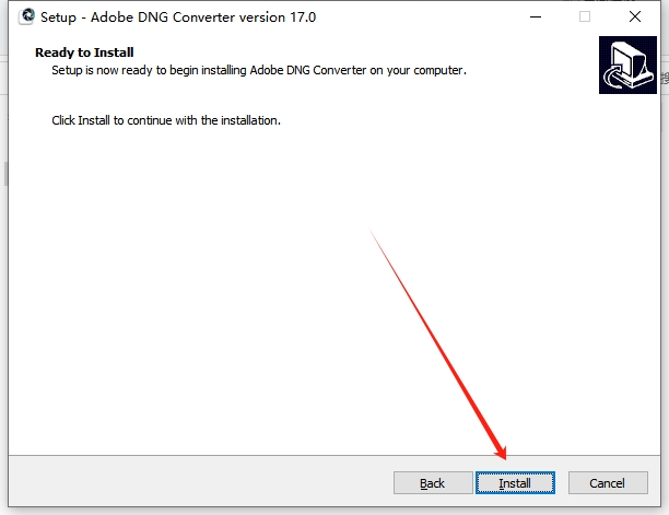 Adobe DNG Converter 17.0中文免费版安装图文教程