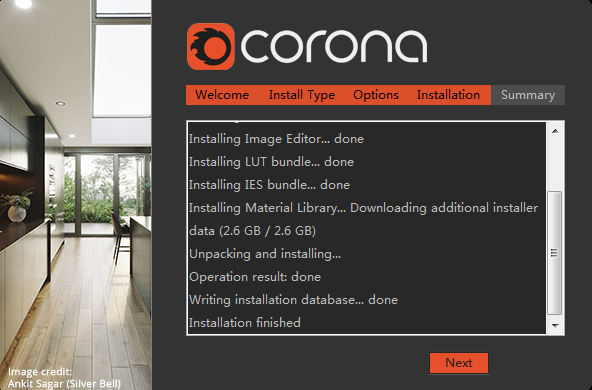 Corona Renderer6.2for 3dmax2014-2022绿色破解版安装图文教程