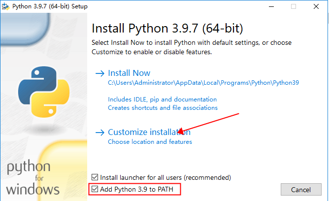 Python 3.9.7下载【 编程软件】 绿色官方版 附安装教程安装图文教程