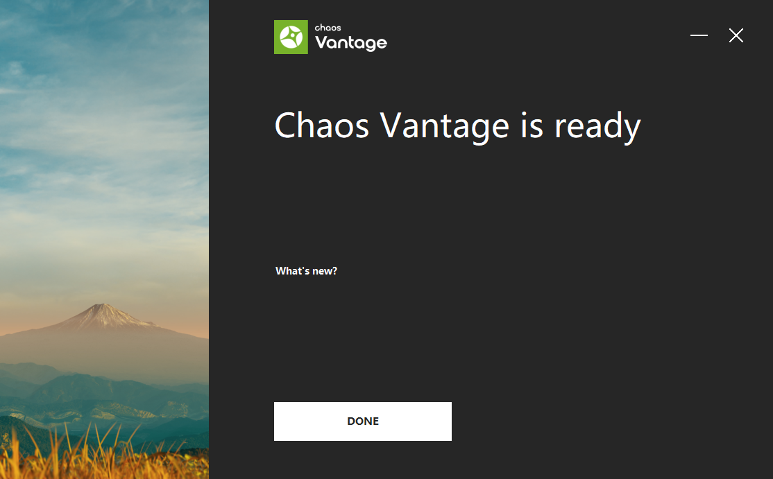 Chaos Vantage v1.5.3【实时光线追踪渲染软件】汉化破解版下载安装图文教程