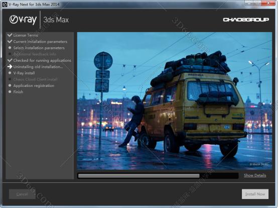 VRay4.3渲染器Next for 3dmax2021完整正式破解版安装图文教程