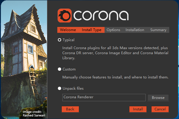 corona渲染器7.0 【CR 7.0】Corona Renderer for 3dmax 附安装教程安装图文教程