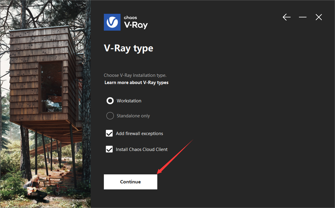V-Ray 6.00.04 for Cinema 4D R21-2023英文破解版安装图文教程