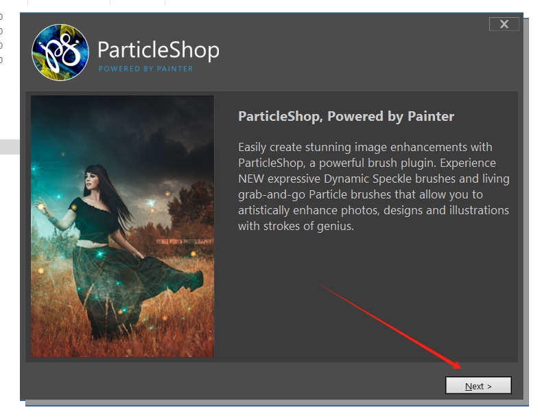 Corel粒子笔刷滤镜插件ParticleShop v1.5.108 For Photoshop Lightroom安装图文教程