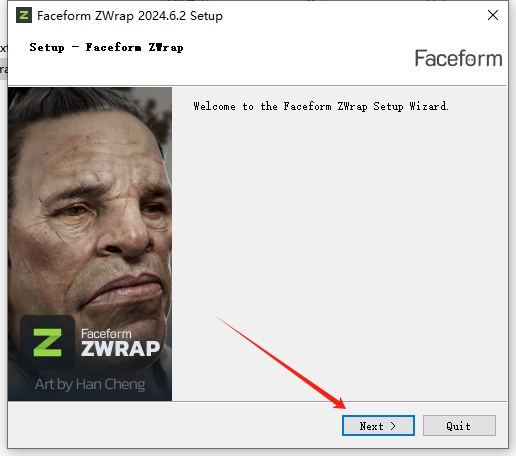 ZBrush模型拓扑插件下载-Faceform ZWrap v2024.6.2免费破解版安装图文教程