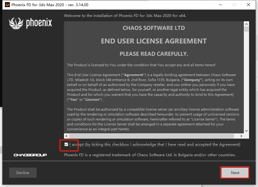 3DMax流体插件：Phoenix FD v3.14.00 Vray 3+4 For 2014-2020安装图文教程