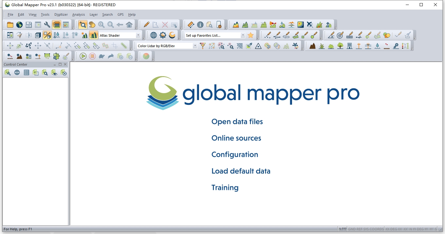 Global Mapper Pro 23.1（地理信息系统（GIS）软件）完整激活版安装图文教程