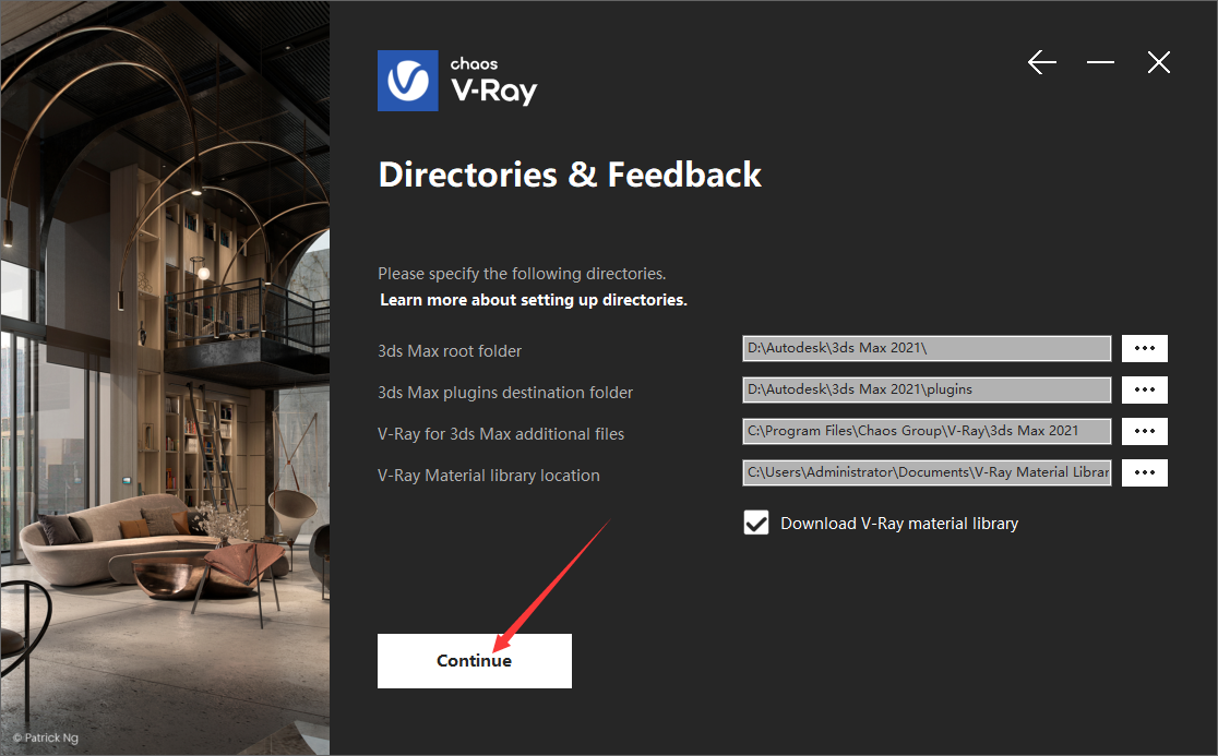 【VR5.2002渲染器下载】VRay5.2 for 3dmax2016/2017/2018/2019/2020/2021/2022 英文破解版安装图文教程