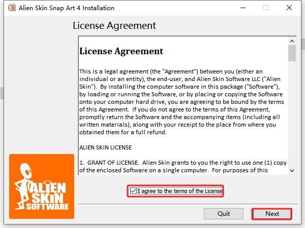 Alien Skin手绘Photoshop滤镜Snap Art v4.1.0.151-35726安装图文教程