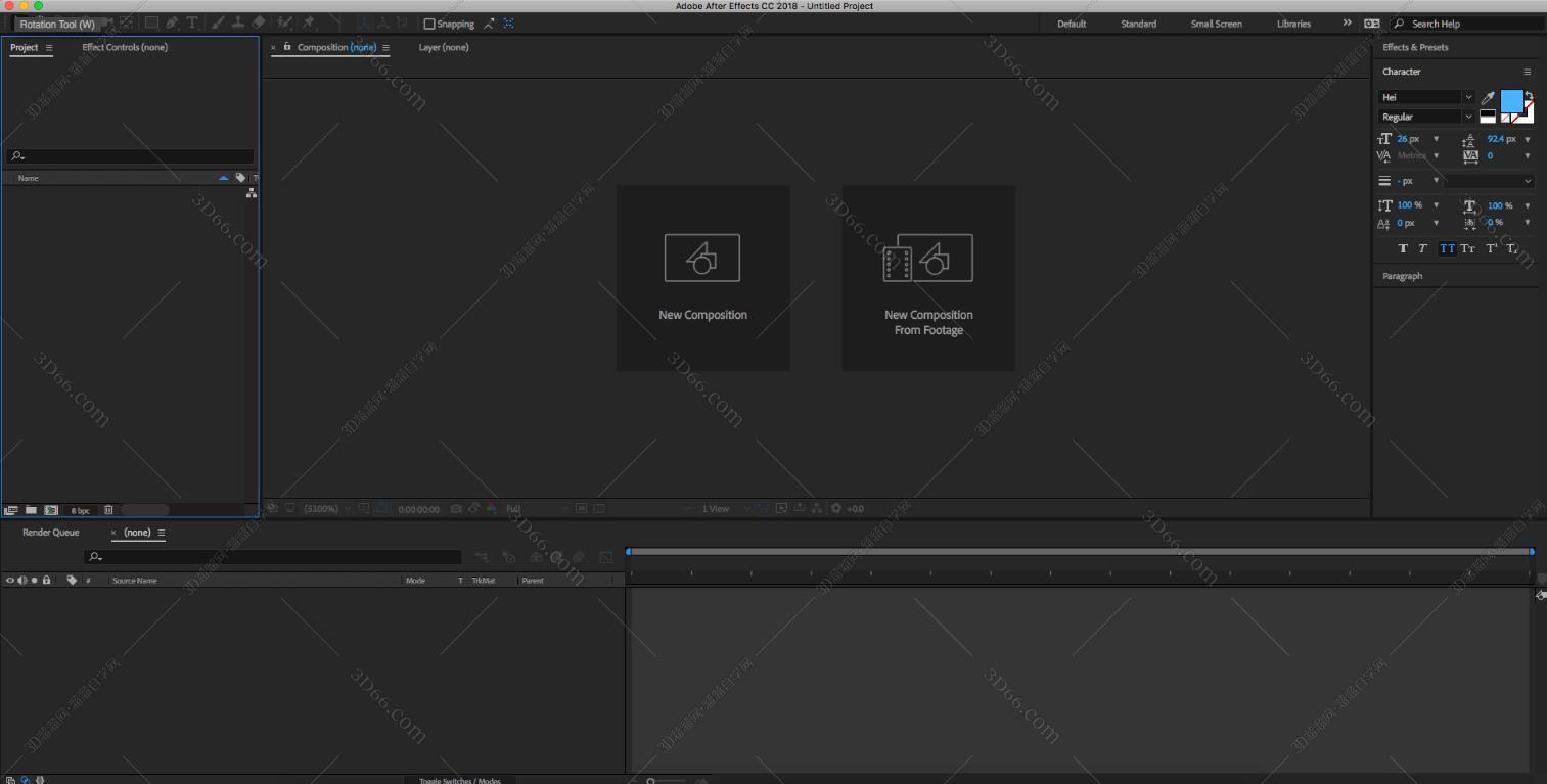 After Effects CC2018 Mac 破解版【Ae CC2018 Mac中文版】+破解补丁