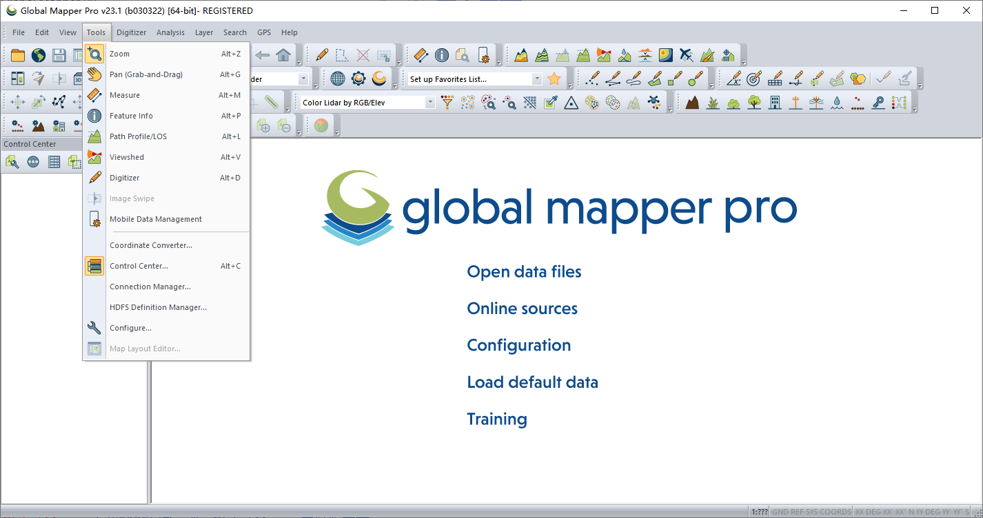 Global Mapper Pro 23.1（地理信息系统（GIS）软件）完整激活版
