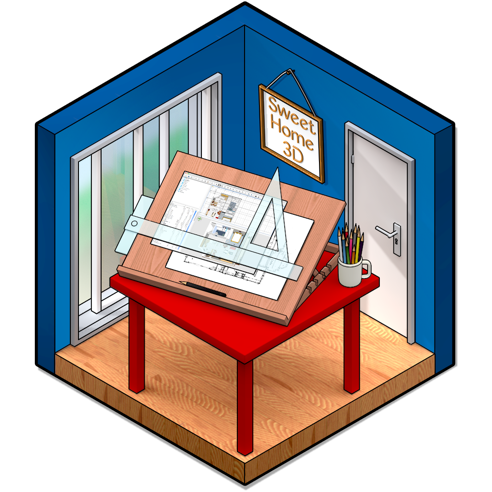 家装设计软件：Sweet Home 3D v7.5.1官方正式免费版