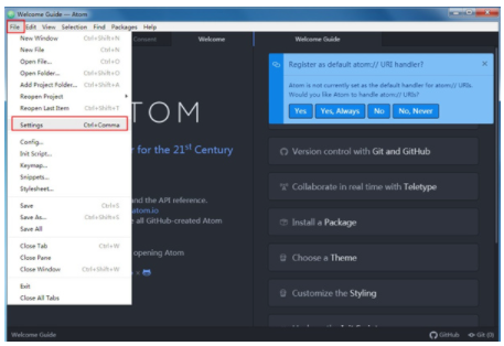 Atom-1.45-x64【绿色完整版】-羽兔网下载
