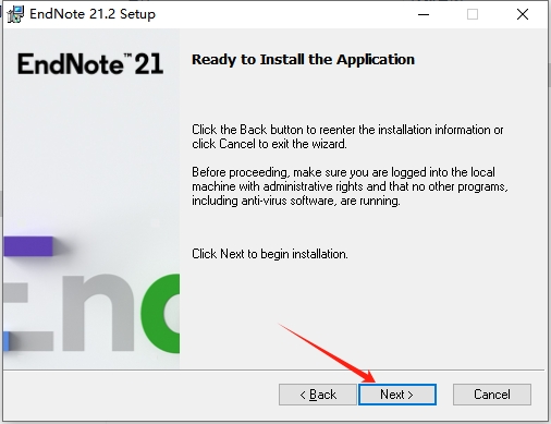 EndNote 21.2（免费安装包）破解版安装图文教程
