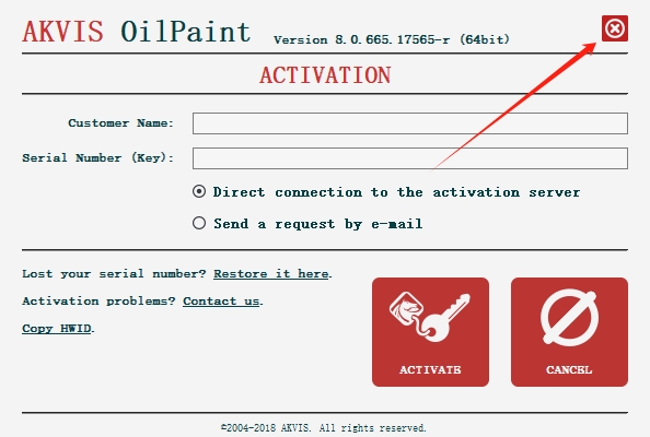 PS真实油画特效滤镜 – AKVIS OilPaint v8.0破解版安装图文教程