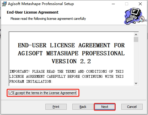 Agisoft Metashap 2.2.0破解版下载+安装教程安装图文教程