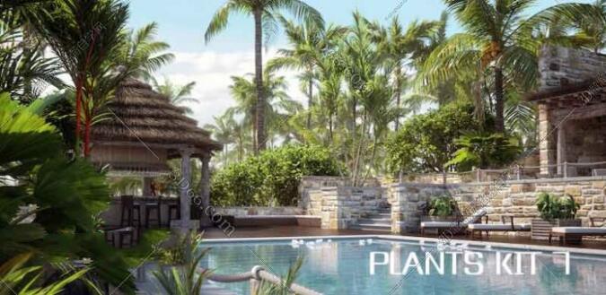 SketchUp草图大师10种树木生成插件:Laubwerk Plants Kit 7 SketchUp草图大师10种树木生成插件:Laubwerk Plants Kit 7