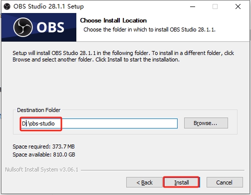 OBS Studio 28（视频录制和直播软件）官方版安装图文教程