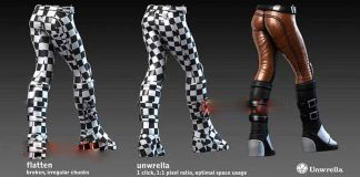 3D-IO Unwrella v2.20 For 3DMax 2014拆分UV插件+中文图文安装