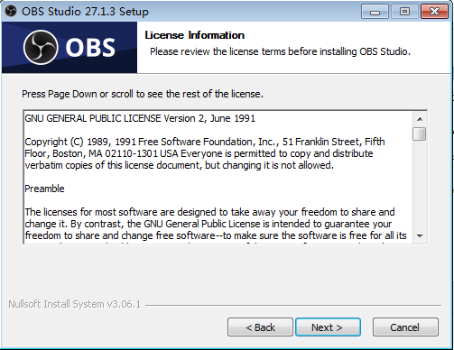 OBS Studio 27.1.3【Open Broadcaster Software】绿色免费版安装图文教程