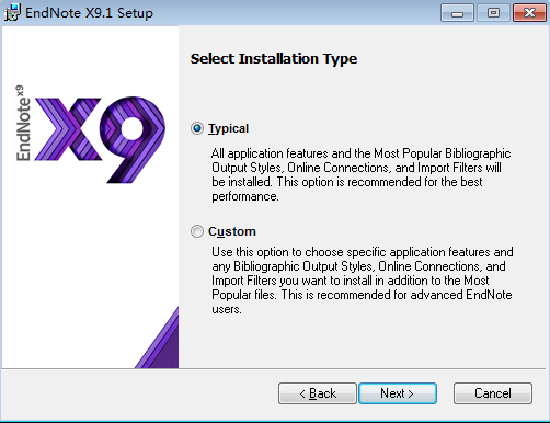 endnote x9.1【文献管理软件】中文破解版安装图文教程