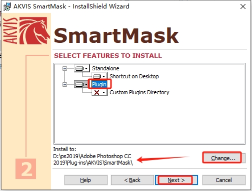Akvis智能抠像插件/软件SmartMask For Photoshop CC 2017 v9.0.2229.13867安装图文教程
