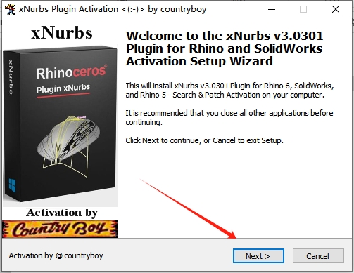 xNurbs 3.0301插件：xNurbs v3.0301 for Rhino 5-6免费破解版安装图文教程