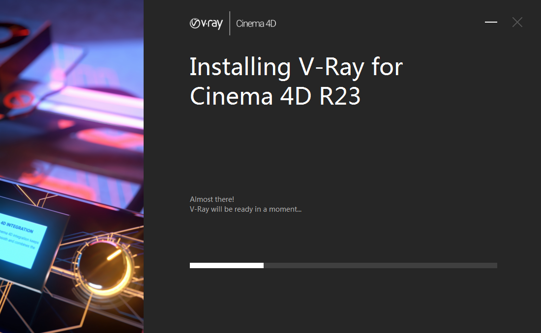 VRay 5 for C4D【支持r20/r21/r22/r23】中文破解版渲染器安装图文教程
