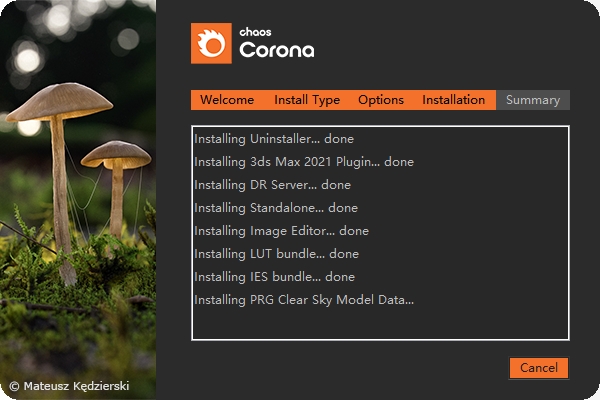 【CR 12 渲染器】Chaos Corona 12 for 3DS MAX 2016-2025 中文破解版安装图文教程