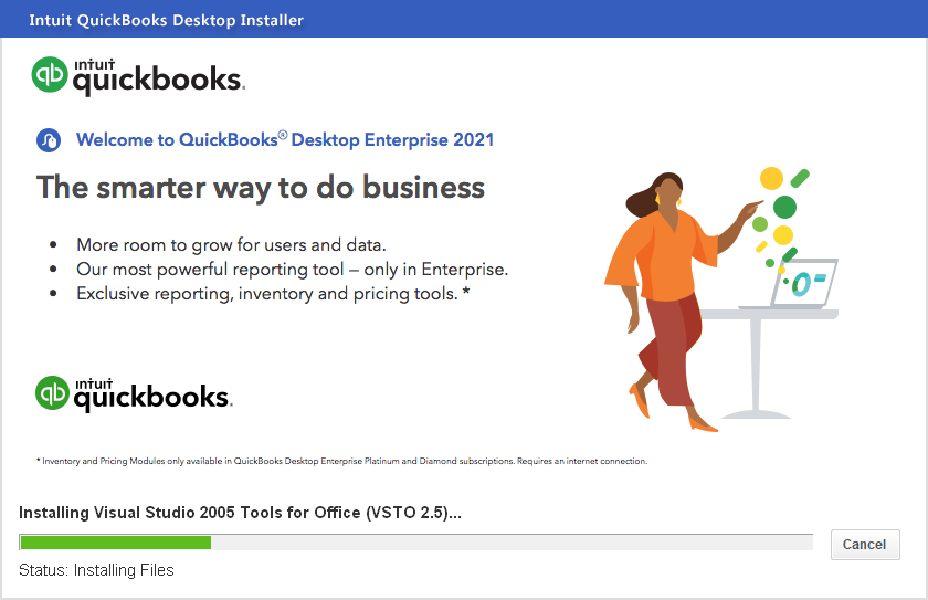QuickBooks 2021v21.0R4【财务管理软件】英文破解版安装图文教程