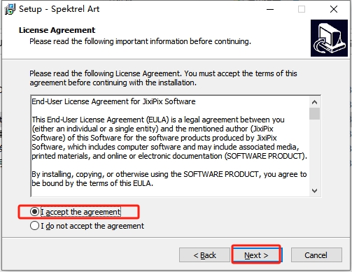 JixiPix图片光线艺术形式滤镜Spektrel Art V1.0.4 x86/x64安装图文教程