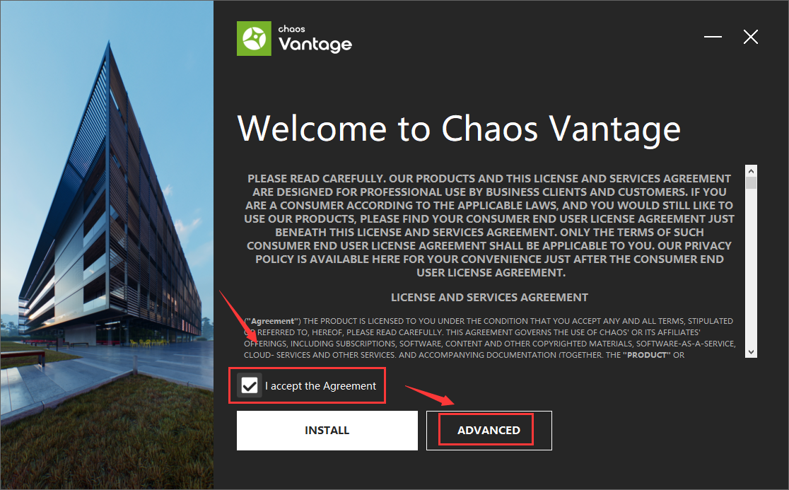 Chaos Vantage 2.0.1免费英文破解版安装图文教程