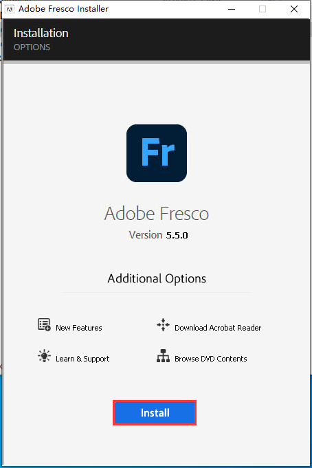 Adobe Fresco 5.5.0 中文破解版安装图文教程
