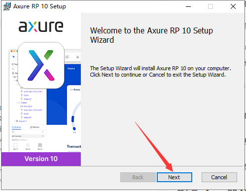 Axure RP 10.0 pro中文版【Axure v10.0.0.3882版】中文汉化版安装图文教程