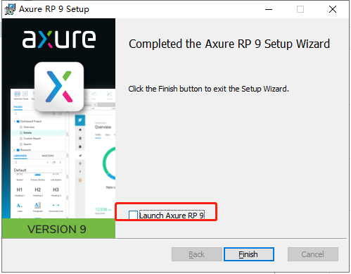 【交互式产品原型设计工具免费下载】Axure RP v9.0.0.3723完美破解版附注册机+安装教程安装图文教程