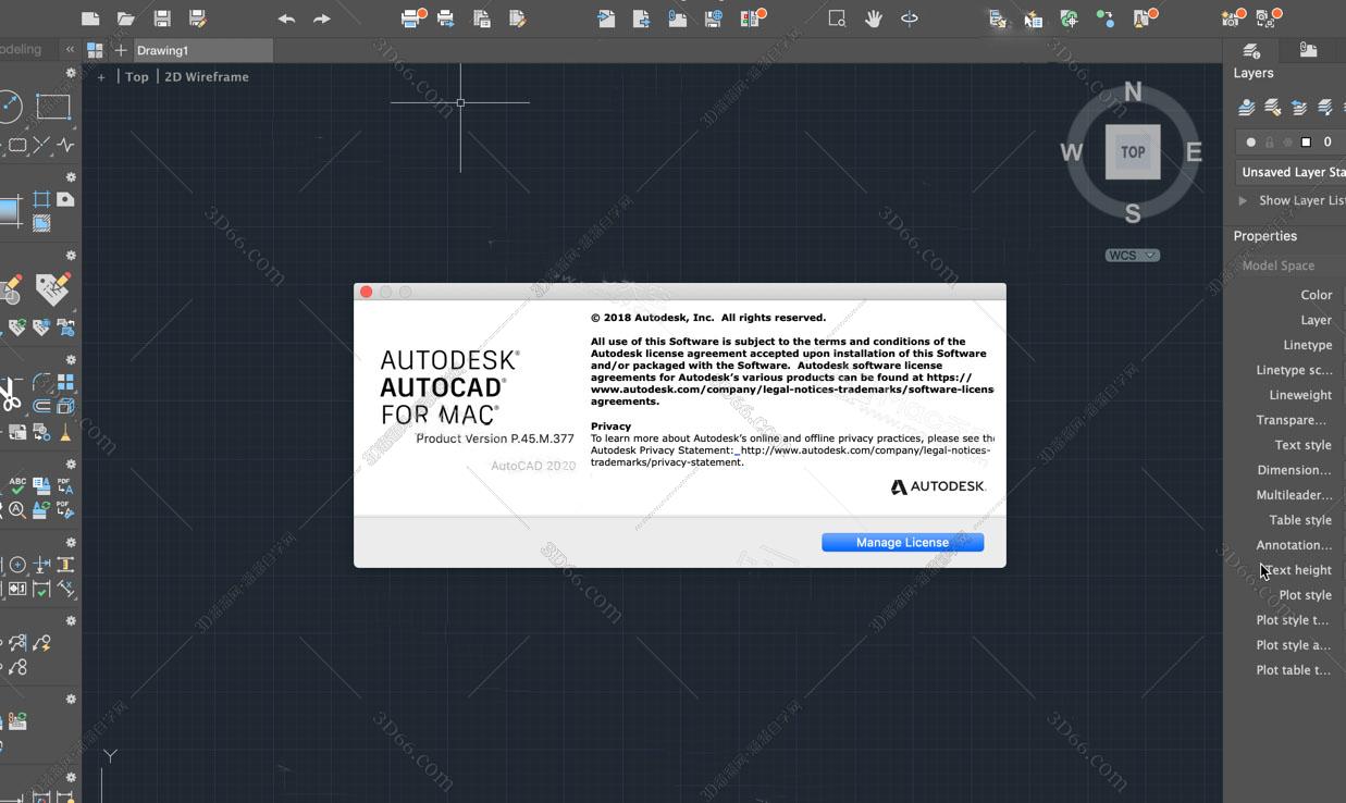 AutoCAD 2020 Mac汉化【CAD2020Mac中文破解版】中文版
