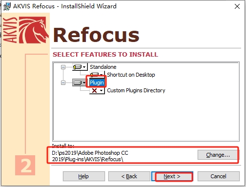 把不清晰的图片用PS处理掉AKVIS Refocus v7.0.679.14623安装图文教程