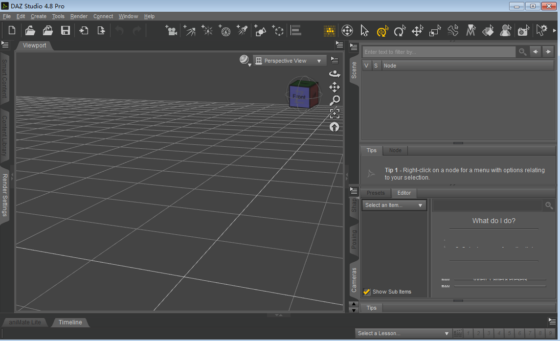 DAZ Studio Pro 4.8破解版【DAZ Studio 4.8】英文破解版安装图文教程