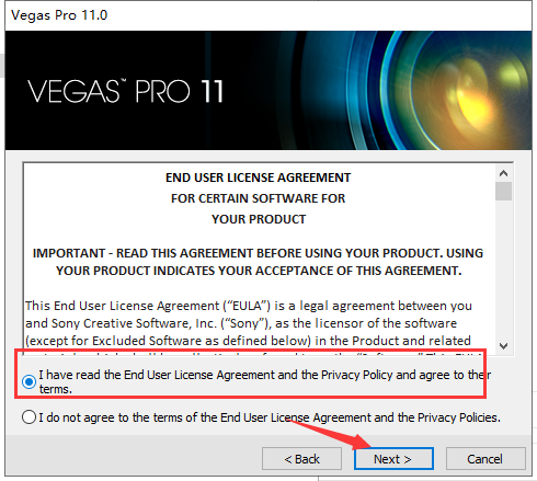 Vegas11.0中文免费版【Vegas pro11试用版】英文试用版安装图文教程