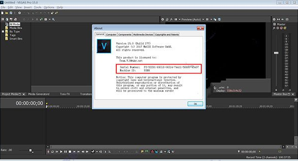 Vegas pro 15【非线性视频编辑处理软件】绿色试用版