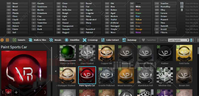 3dMax材质管理插件Material Manager v1.2.5 Pro+Material library+使用教程