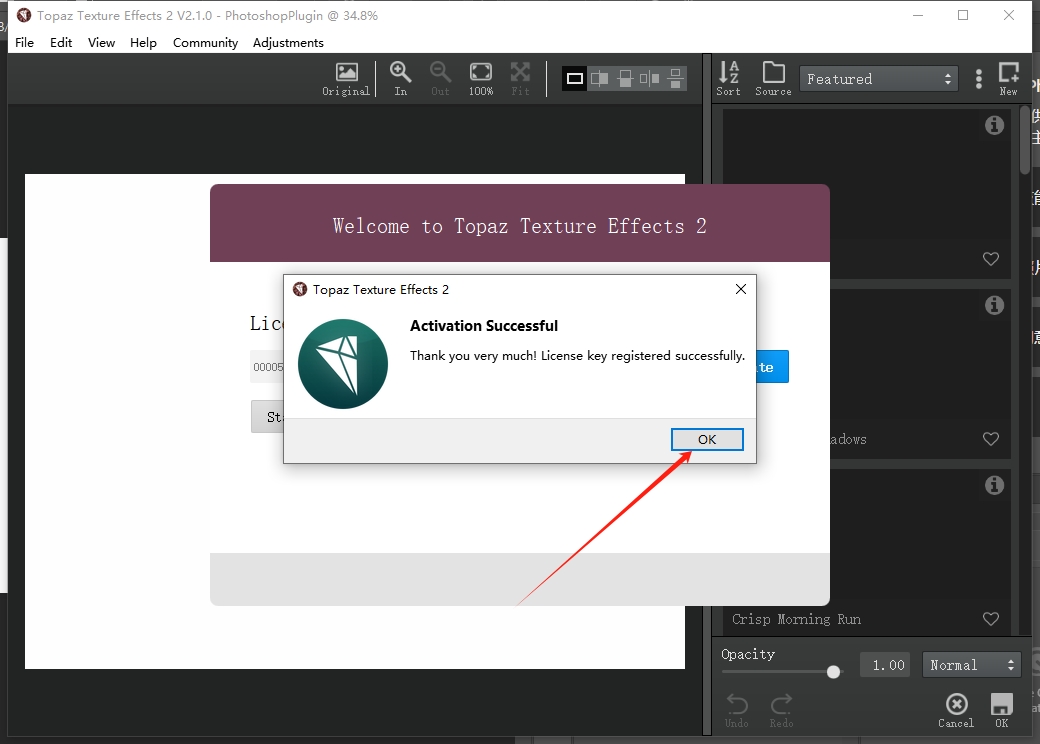 Photoshop Topaz公司纹理特效滤镜/软件Texture Effects v2.1.0最终版安装图文教程