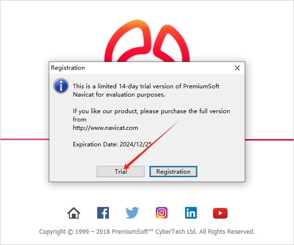 Navicat for Oracle12.0【Navicat for Oracle12】官方英文试用版安装图文教程