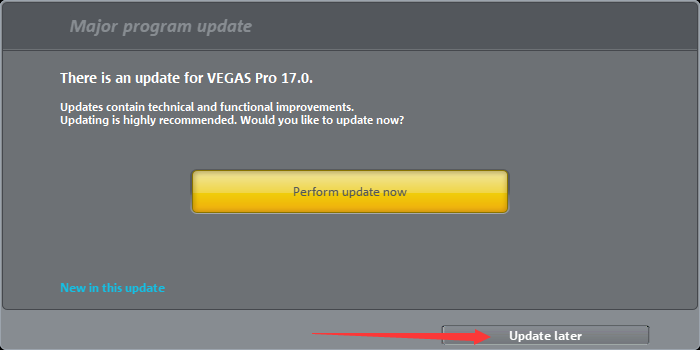 Vegas17.0免费试用版安装图文教程