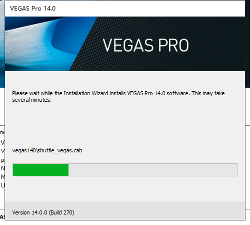 Vegas14.0英文版【Vegas pro14官方版】试用版安装图文教程