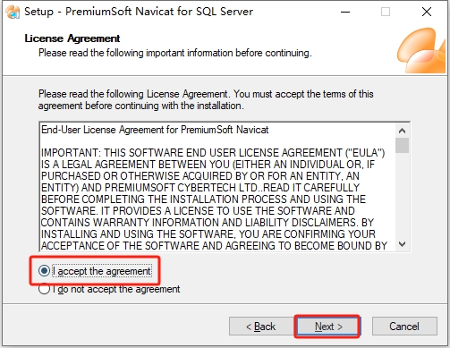 Navicat for SQLServer 10.0官方正版安装图文教程