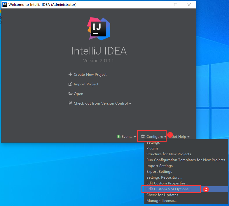 IntelliJ IDEA 2019.1 中文破解版安装图文教程