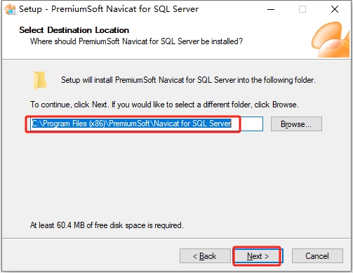Navicat for SQLServer 10.0官方正版安装图文教程