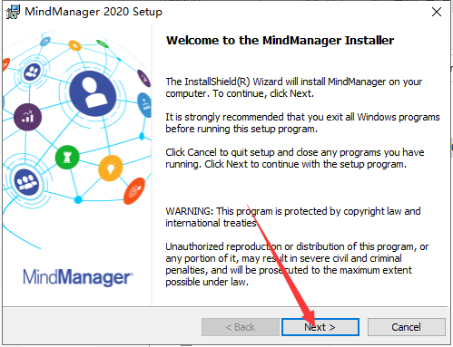 思维导图MindManager2020免费绿色版安装图文教程
