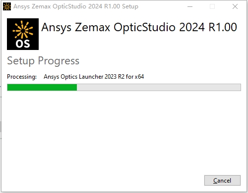 ANSYS Zemax OpticStudio 2024 R1.00 最新汉化破解版安装图文教程